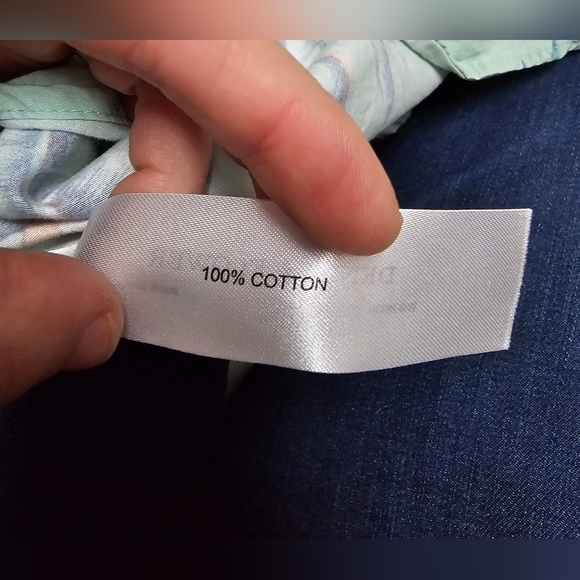 Denim & Flower men's shirt short sleeve large - Picture 8 of 8